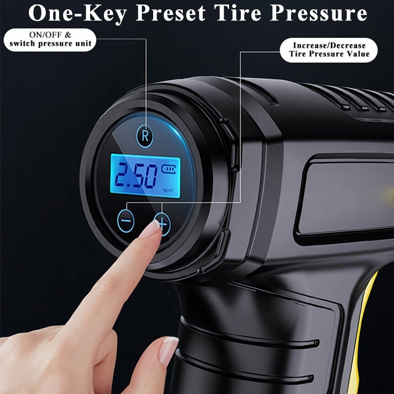 BAEJORA AirPro Cordless Digital Tyre Inflator – 150 PSI