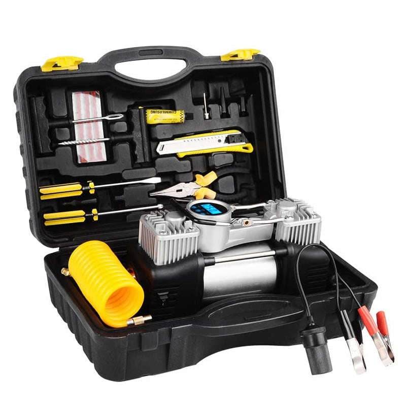 BAEJORA RoadReady Pro Tyre Emergency Compressor & Repair Kit